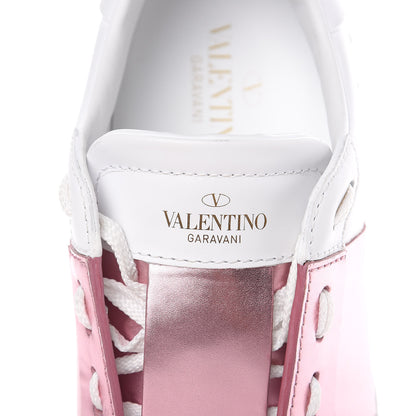 Valentino Garavani Calfskin Womens Rockstud Open Sneakers 41 White Giacinto 6 of 8