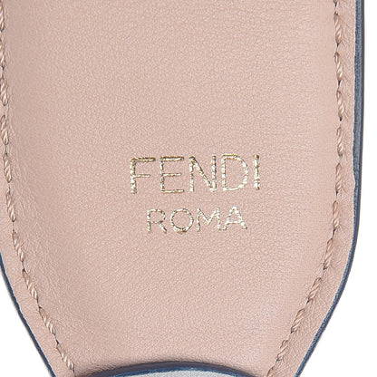 Fendi Vitello Dolce Plexiglass Bi-Color Studded Strap You Grigio Perla Plaster Multicolor 4 of 6