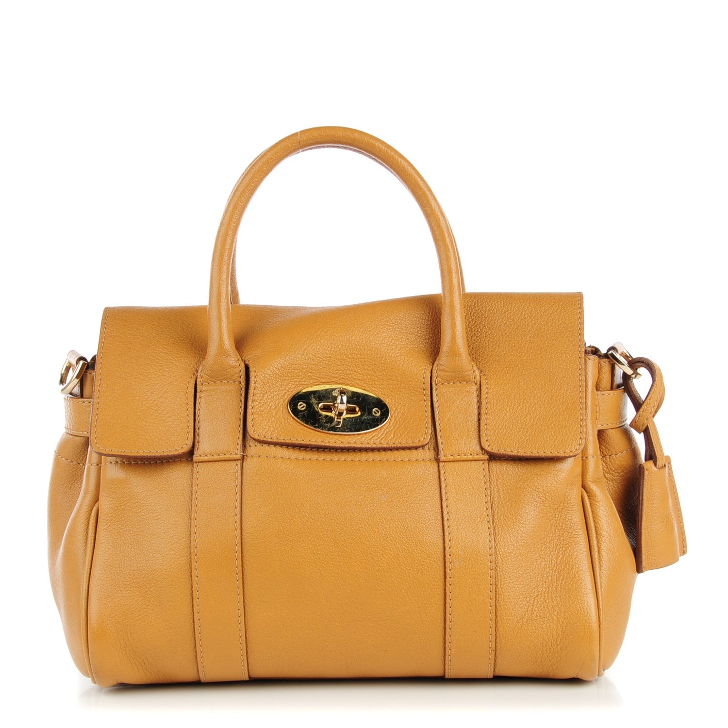 Mulberry Soft Grain Calfskin Small Bayswater Sycamore 1 of 8