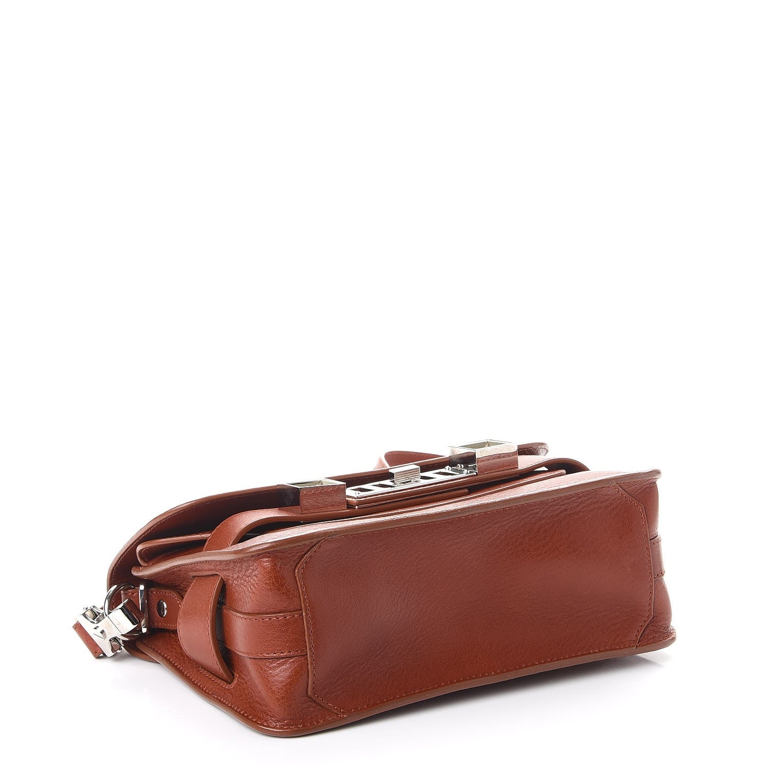 Proenza Schouler Calfskin Mini PS11 Classic Shoulder Bag Saddle 4 of 8