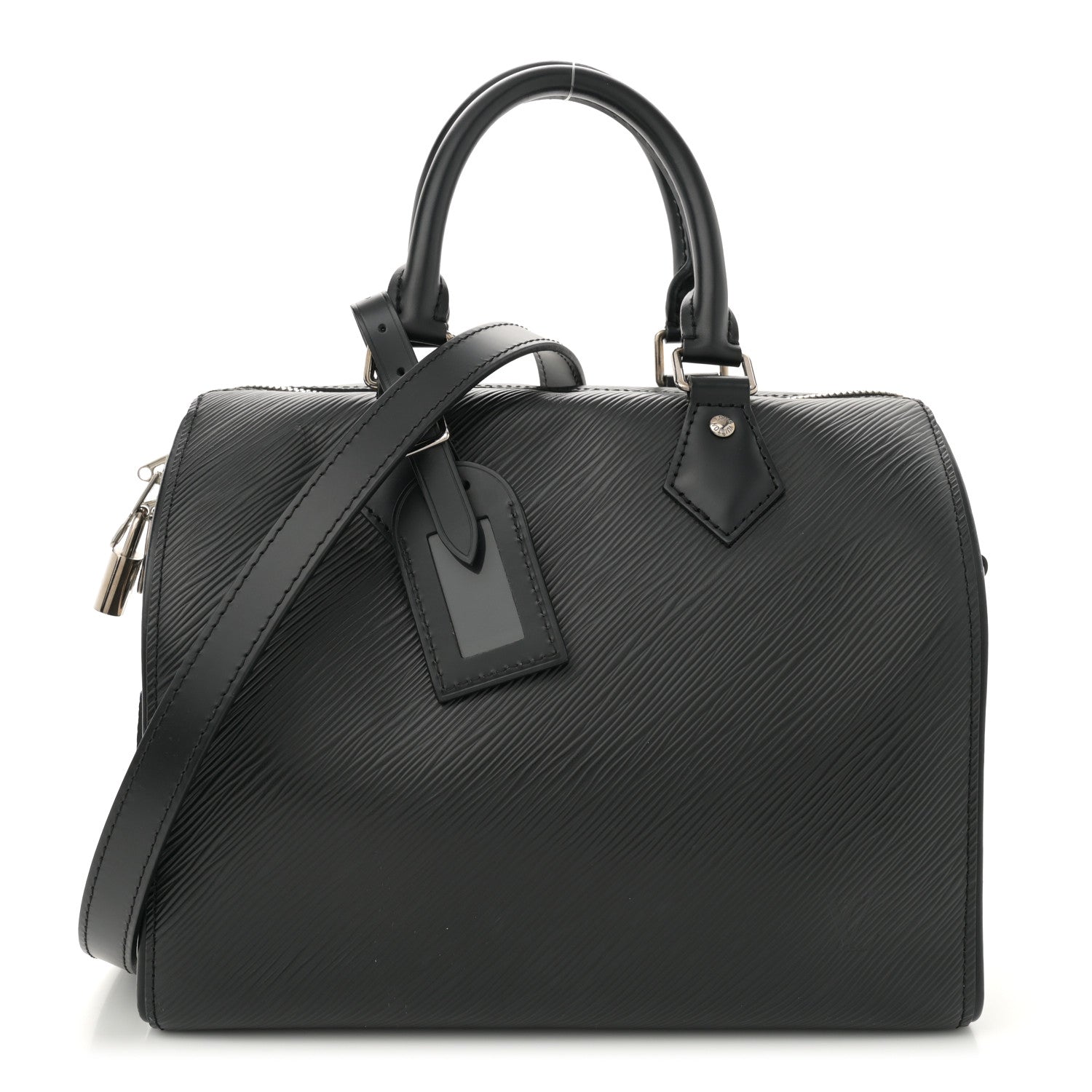 Louis Vuitton Epi Speedy Bandouliere 25 Black 1 of 13