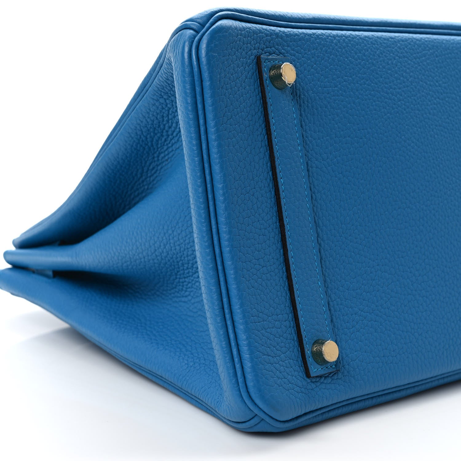 Hermes Taurillon Clemence BIRKIN 35 Bleu Zanzibar 7 of 8