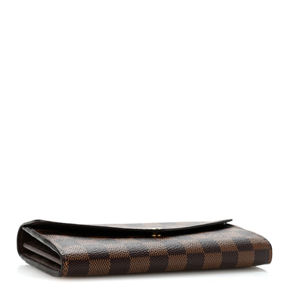 Louis Vuitton Damier Ebene Sarah Wallet NM 4 of 9