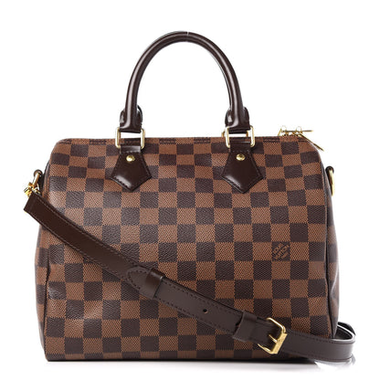 Louis Vuitton Damier Ebene Speedy Bandouliere 25 1 of 10