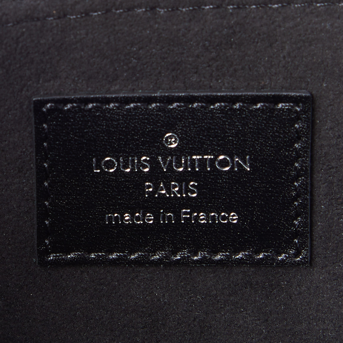 Louis Vuitton Calfskin Souple Pochette Jour PM Black 7 of 8