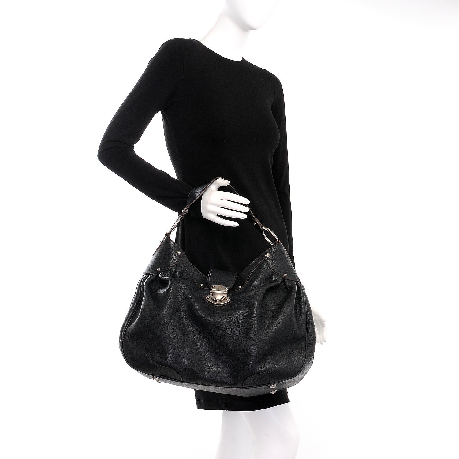 Louis Vuitton Mahina Solar GM Black 2 of 6