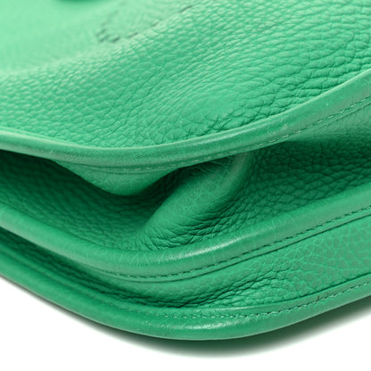 Hermes Taurillon Clemence Evelyne III PM Menthe 8 of 11