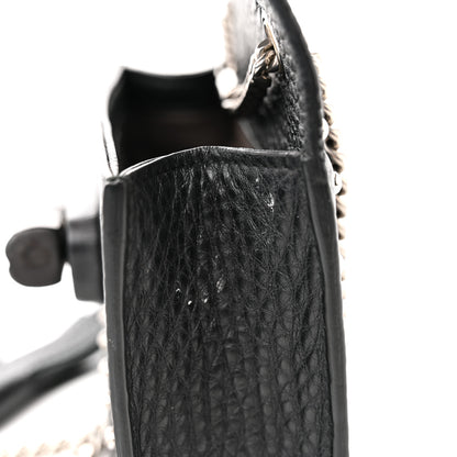 Gucci Calfskin Small Studded Miss Bamboo Shoulder Bag Black 12 of 12