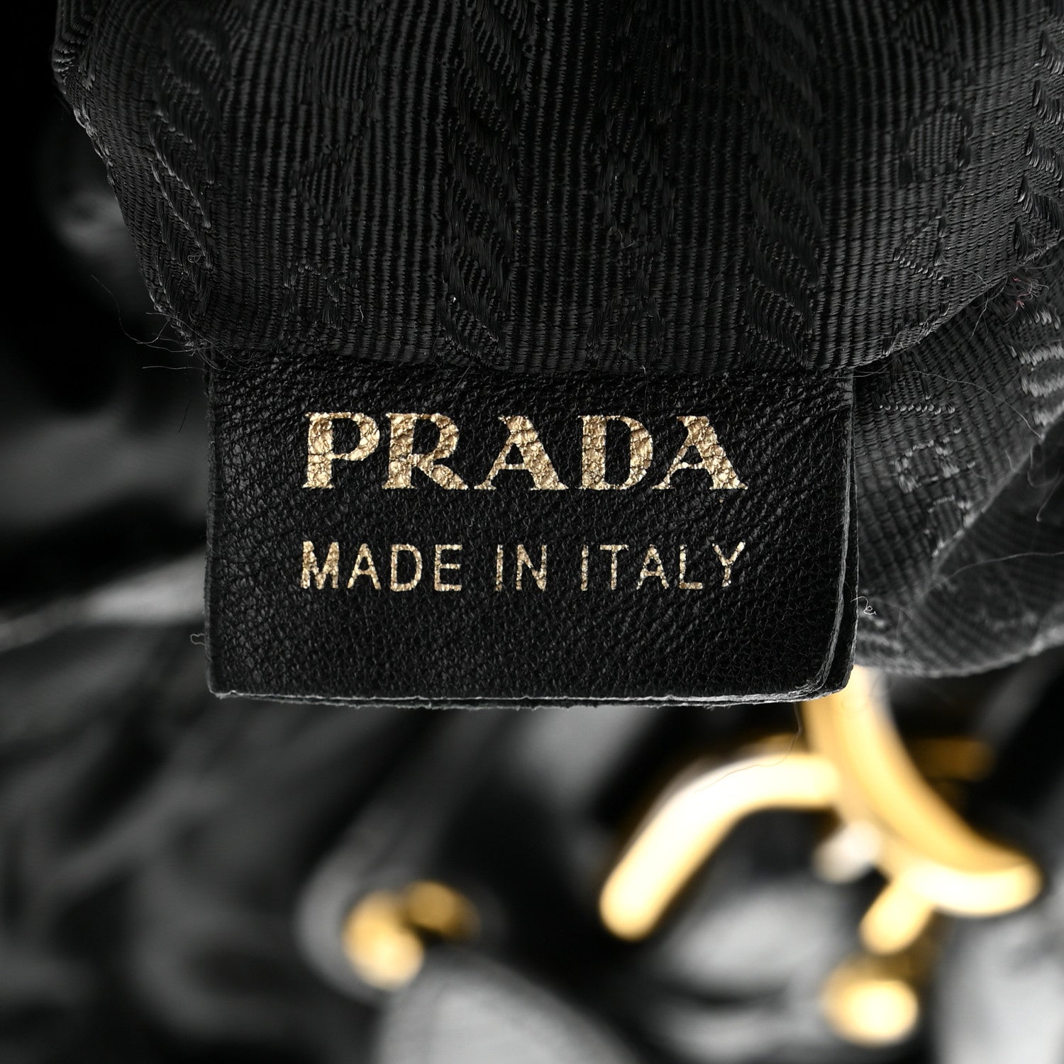 Prada Tessuto Nylon Gaufre Tote Black 7 of 12