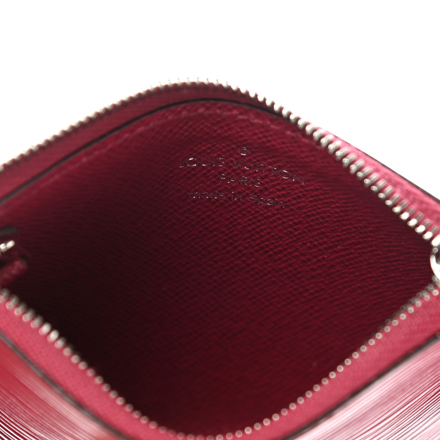 Louis Vuitton Epi Trio Card Case Wallet Rose Ballerine Rouge Fuchsia 5 of 9