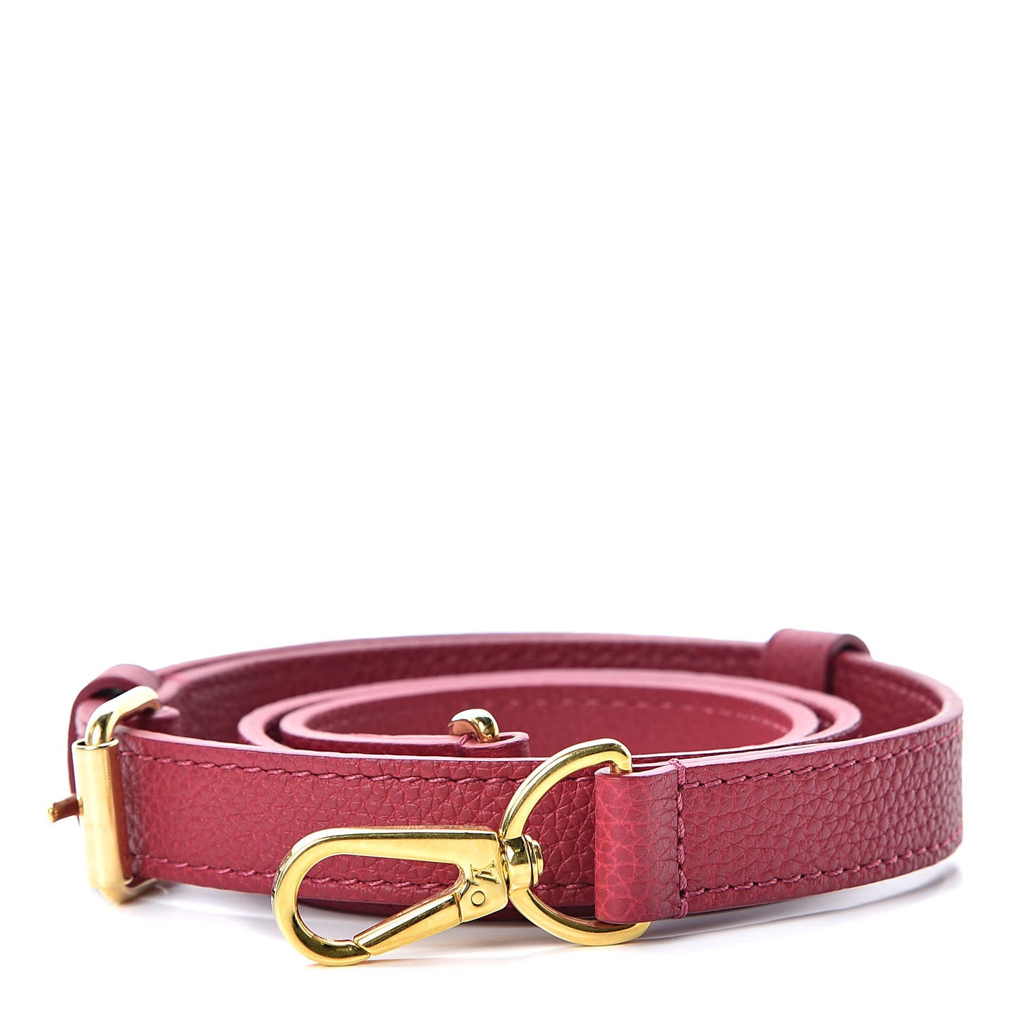 Calfskin 20mm Adjustable Shoulder Strap Fuchsia