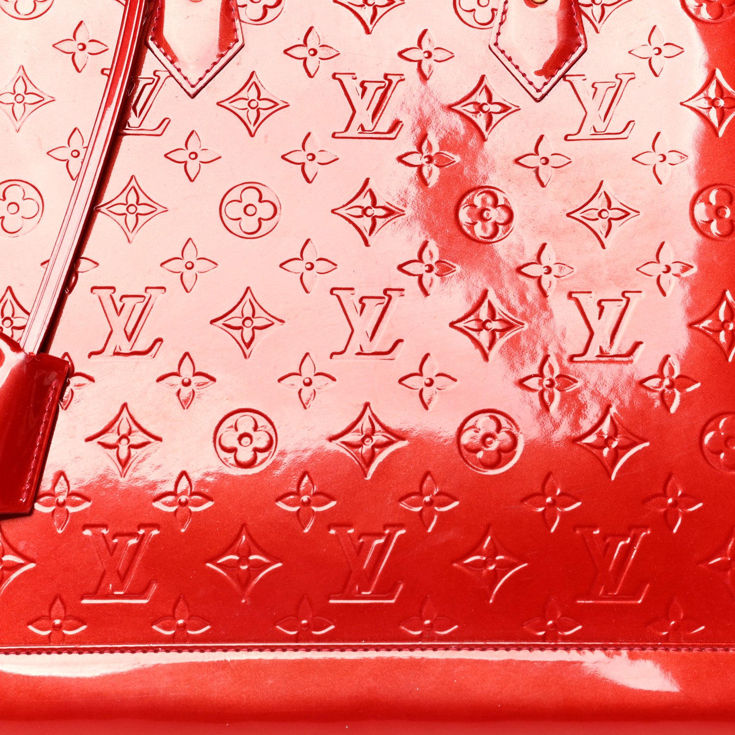 Louis Vuitton Vernis Alma GM Pomme D'Amour 7 of 17