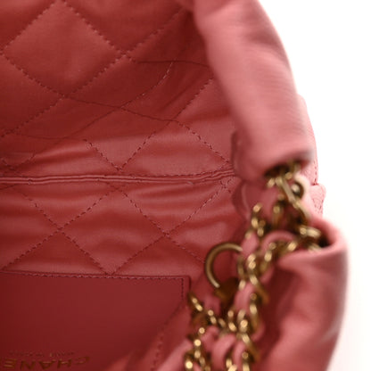 Chanel Shiny Caviar Quilted Mini Chanel 22 Coral 5 of 11