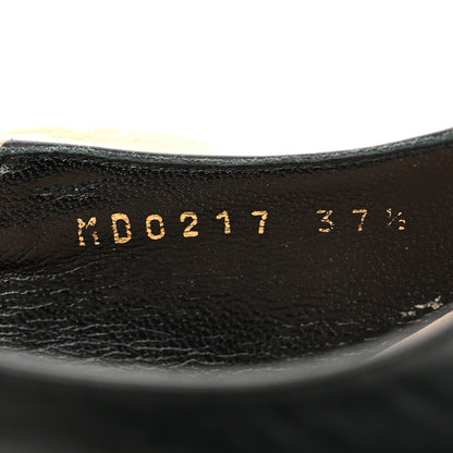 Christian Dior Lambskin Ribbon J'Adior Slingback 65mm Pumps 37.5 Black 10 of 15