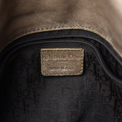 Christian Dior Lambskin Cannage Shoulder Bag Bronze 6 of 17