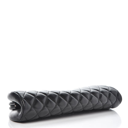 Chanel Lambskin Quilted Timeless Clutch Black 4 of 8