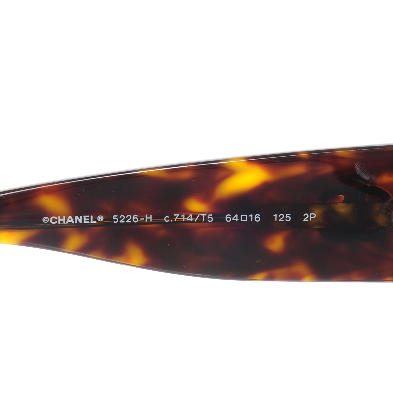 Chanel CC Logo Sunglasses 5226 Brown 4 of 6
