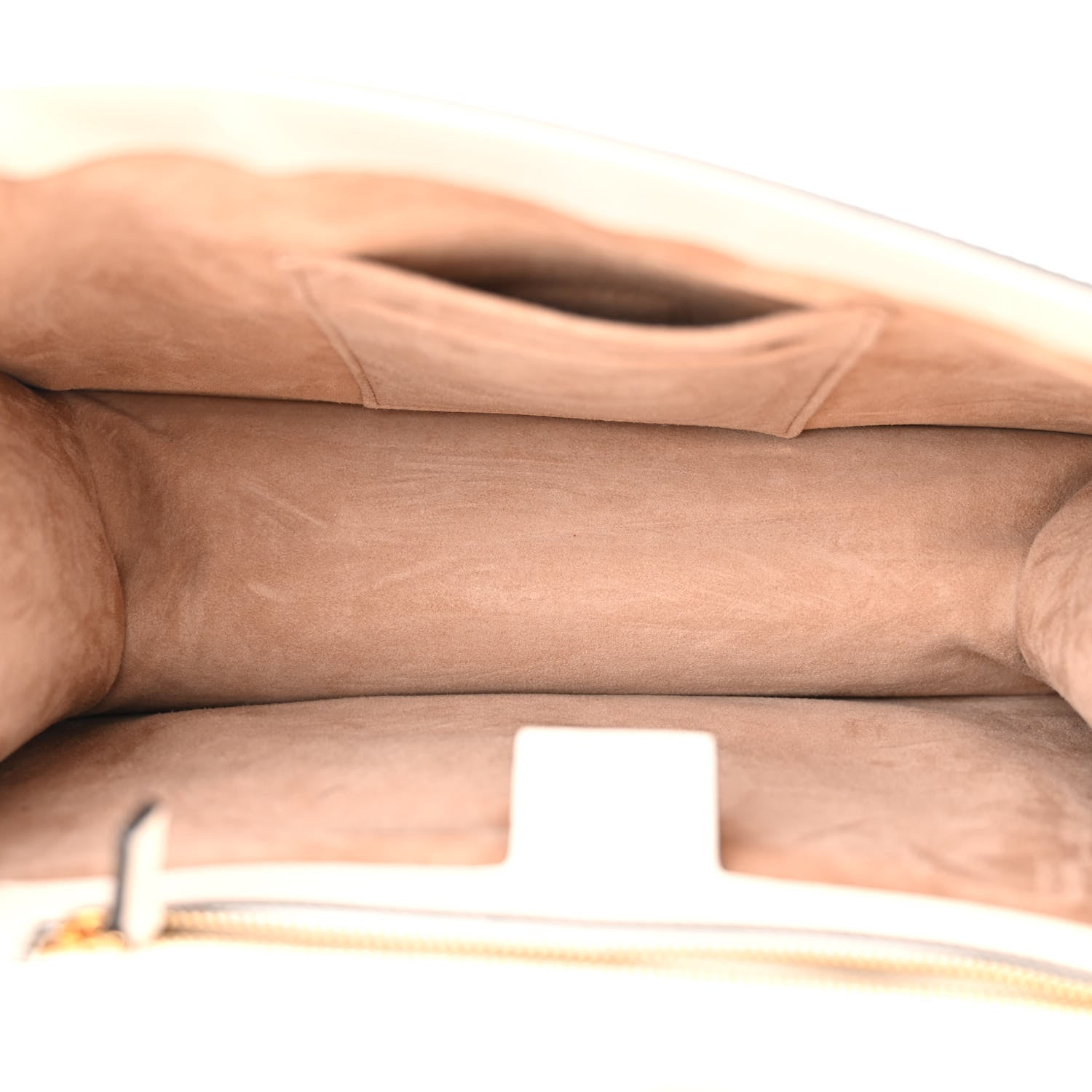 Gucci Calfskin Floral Medium Sylvie Top Handle Bag Off White 5 of 12