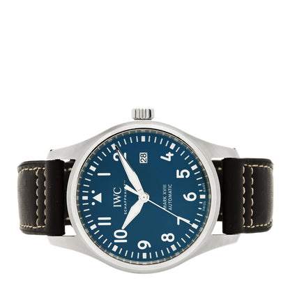 IWC Stainless Steel Calfskin 40mm Pilot Mark XVIII Edition Le Petit Prince Automatic Watch Blue IW327010 2 of 5