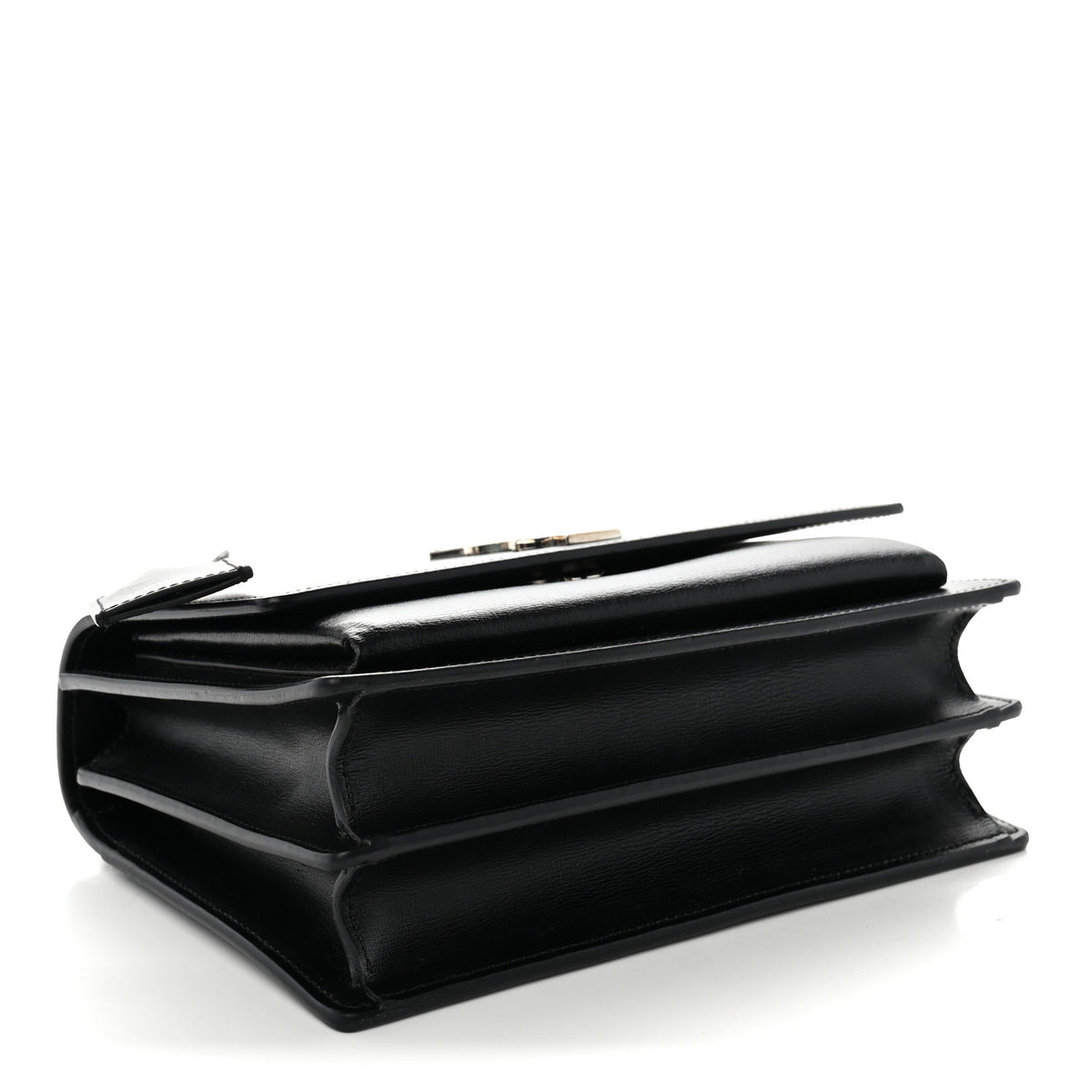 Saint Laurent Calfskin Medium Monogram Sunset Black 4 of 11
