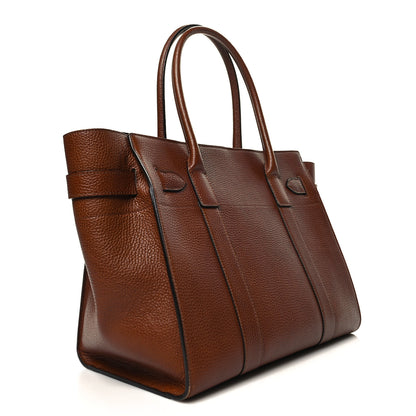 Mulberry Classic Grain Bayswater Zip Tote Oak 3 of 12