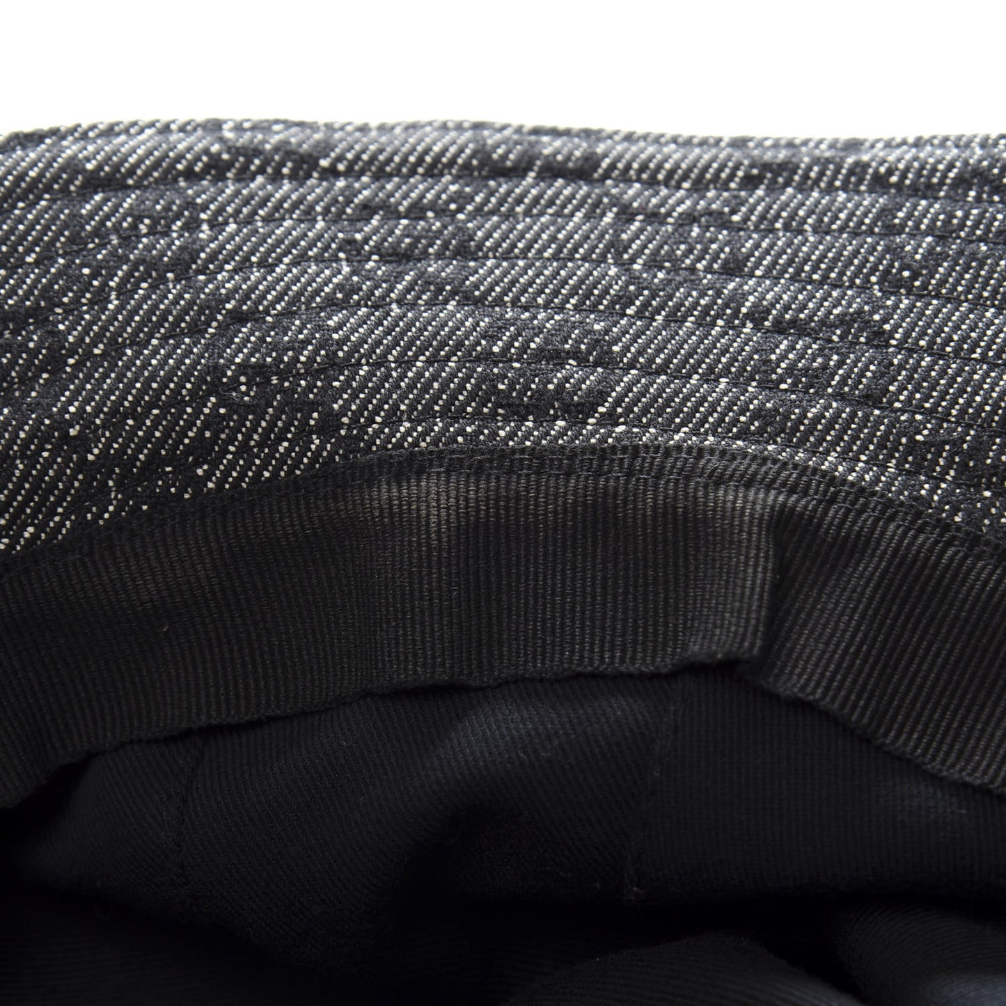 GG Monogram Bucket Hat M Black