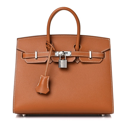 Hermes Epsom Birkin Sellier 25 Gold 1 of 10