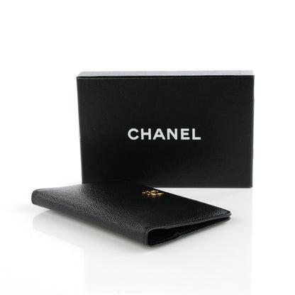 Chanel Goatskin Small Pocket Agenda Cover Black 4 of 8