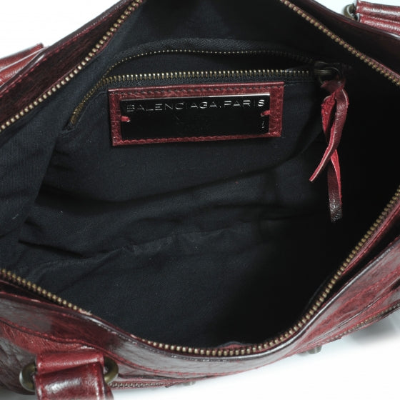 Balenciaga Chevre First Rouge Grenat 5 of 11