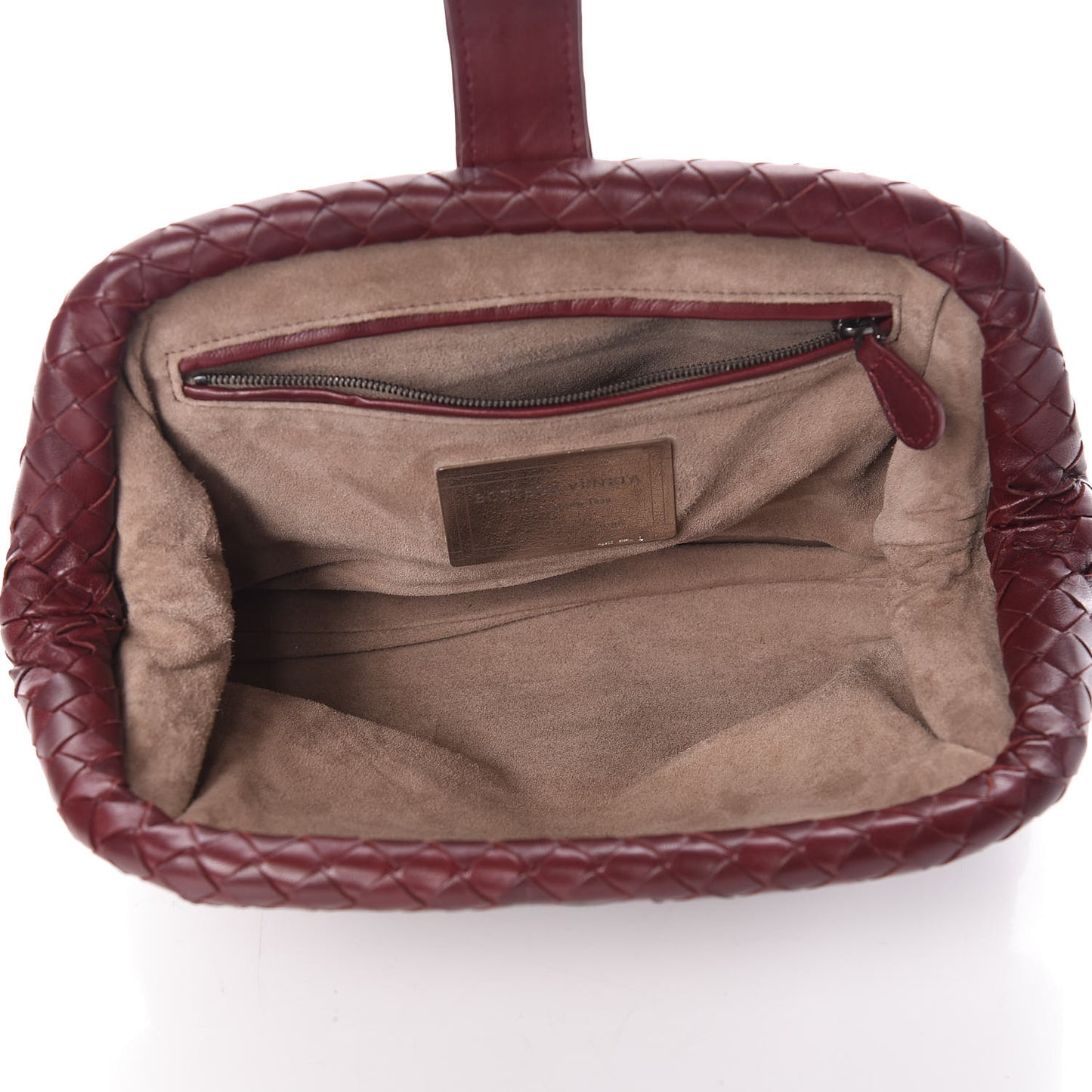 Nappa Intrecciato The Lauren 1980 Clutch Gigolo Red