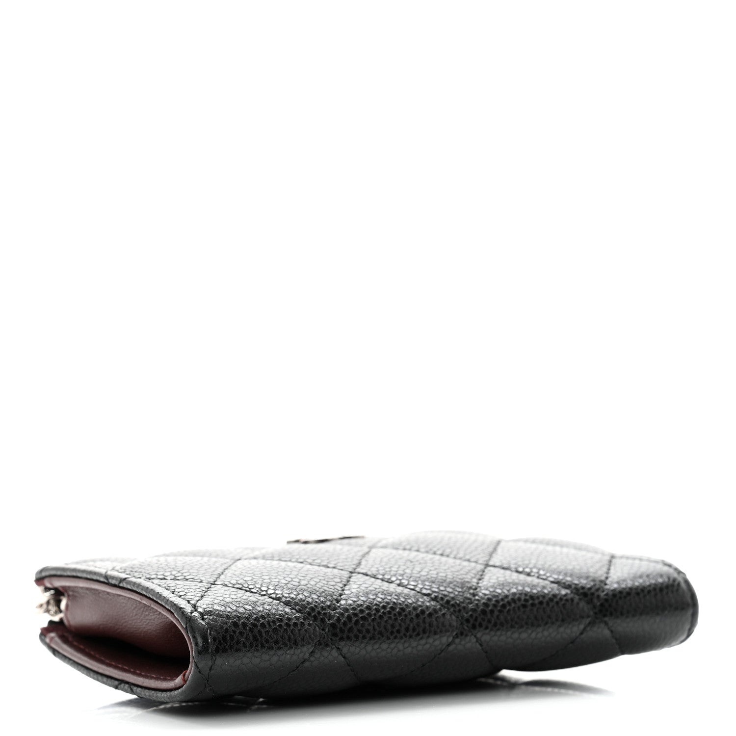 Chanel Caviar Quilted Zipped Key Holder Case Black 4 of 8