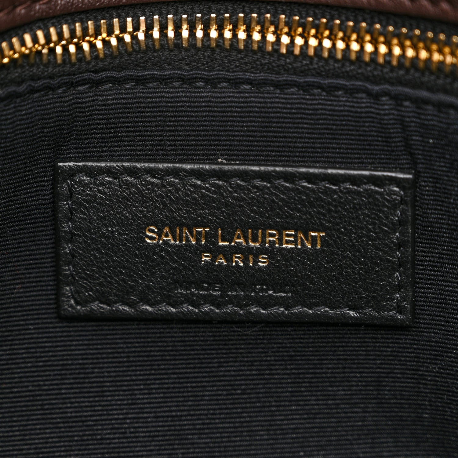 Saint Laurent Raffia Calfskin Monogram Medium Niki Chain Satchel New Nut 6 of 10