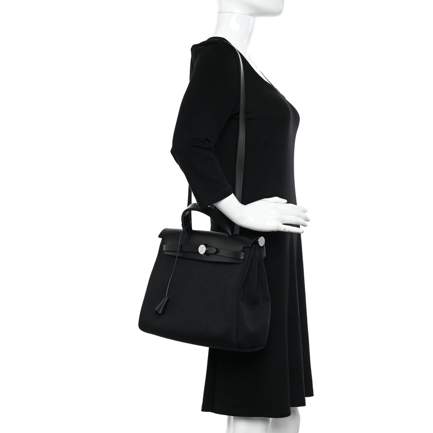 Military Toile Vache Hunter Herbag Zip PM 31 Black