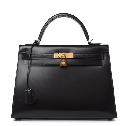 Hermes Box Kelly Sellier 32 Black 1 of 32