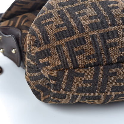 Fendi Zucca Medium Chef Shoulder Bag Tobacco 8 of 10