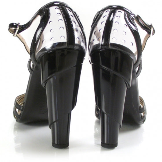 Patent T-Strap Heels 39