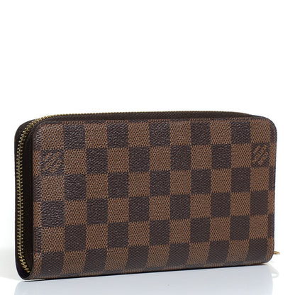 Louis Vuitton Damier Ebene Illustre Zippy Wallet Violet 3 of 7