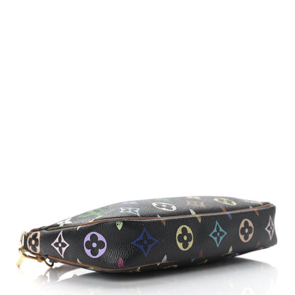 Louis Vuitton Monogram Multicolor Pochette Accessories Black 4 of 11