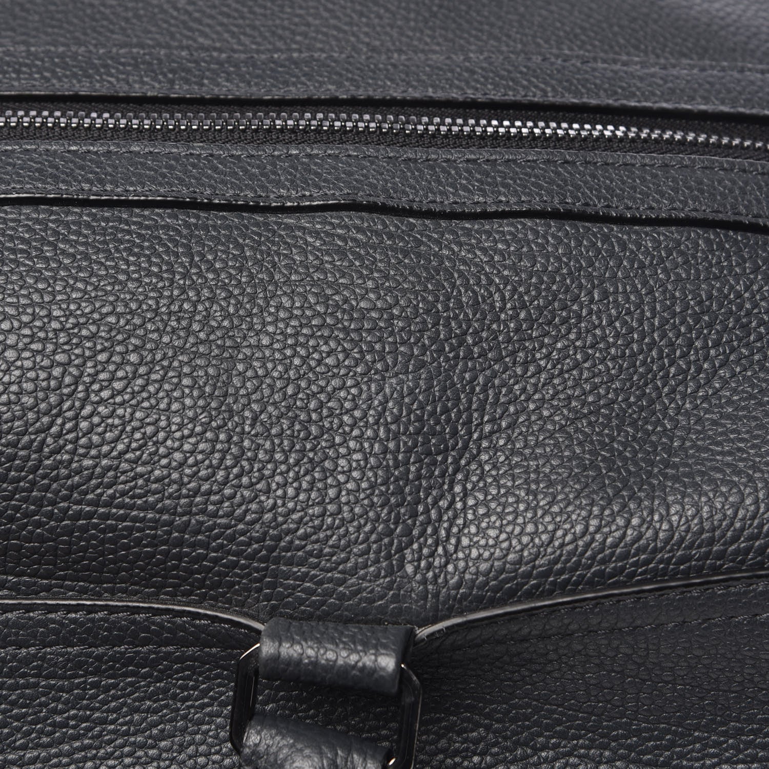 MCM Calfskin Weekender Bag Phantom Grey 18 of 19