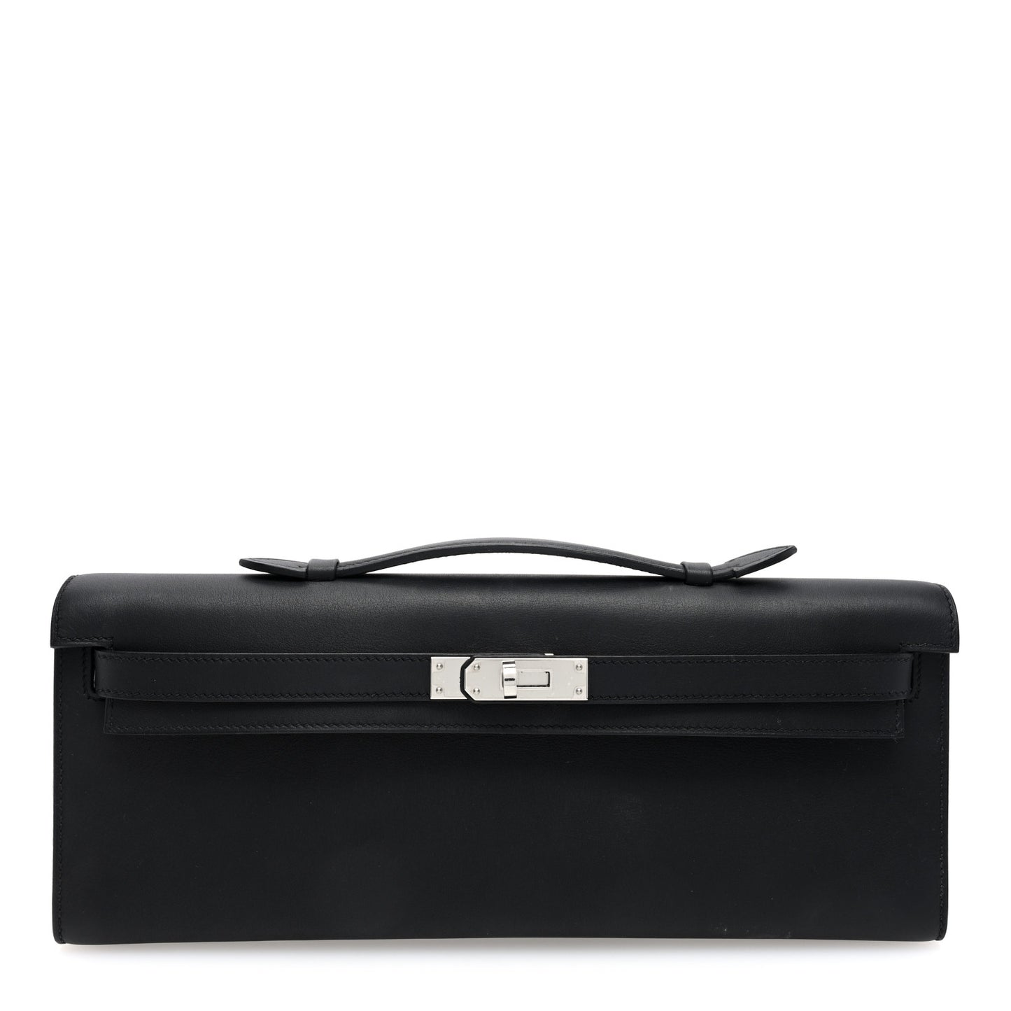 Swift Kelly Cut Clutch Pochette Black