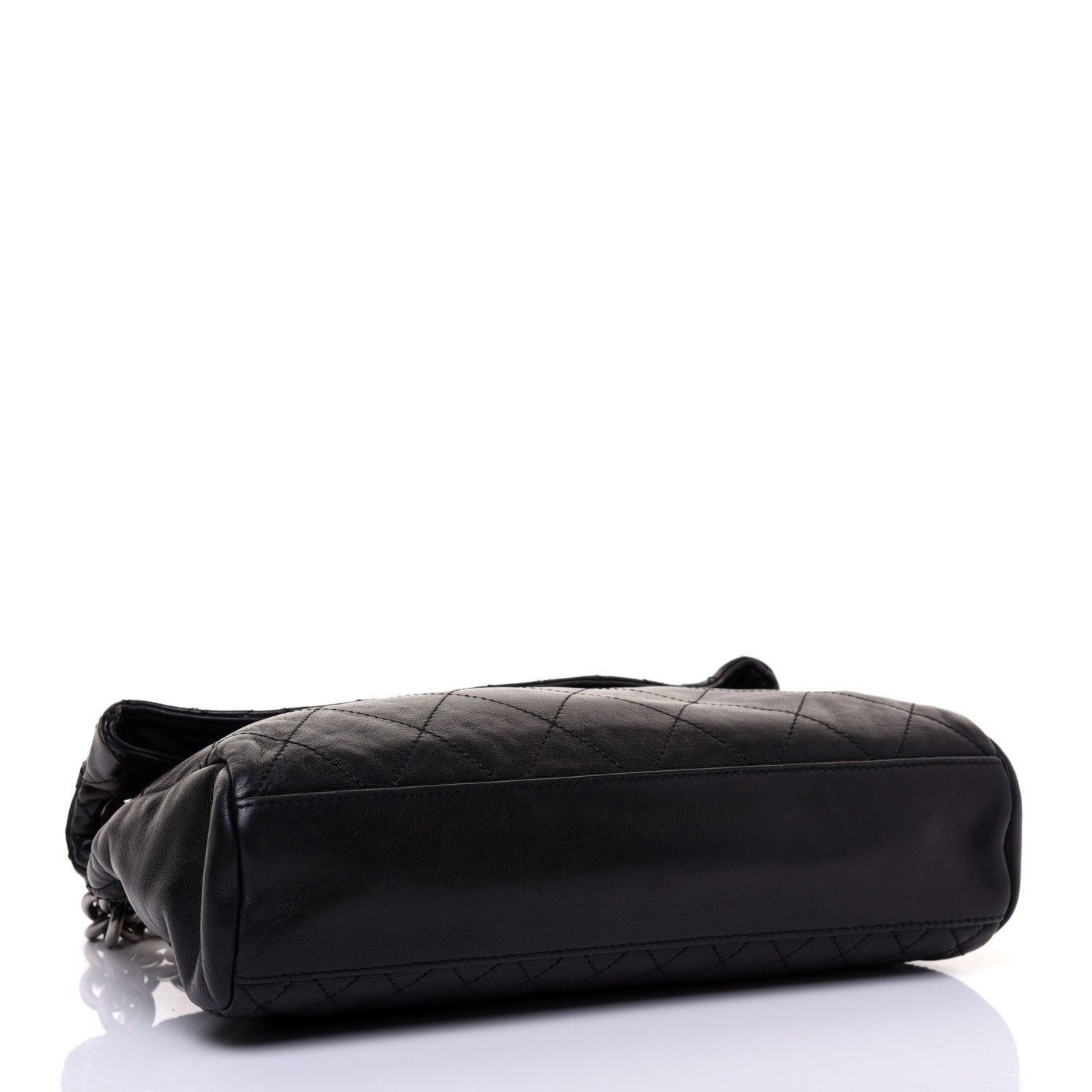 Chanel Lambskin Quilted New Lock Flap Black 4 of 10