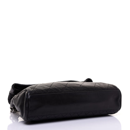 Chanel Lambskin Quilted New Lock Flap Black 4 of 10