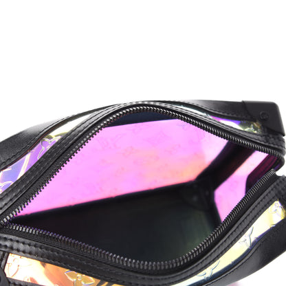 Louis Vuitton Calfskin PVC Monogram Solar Ray Soft Trunk Iridescent Prism Black 5 of 11