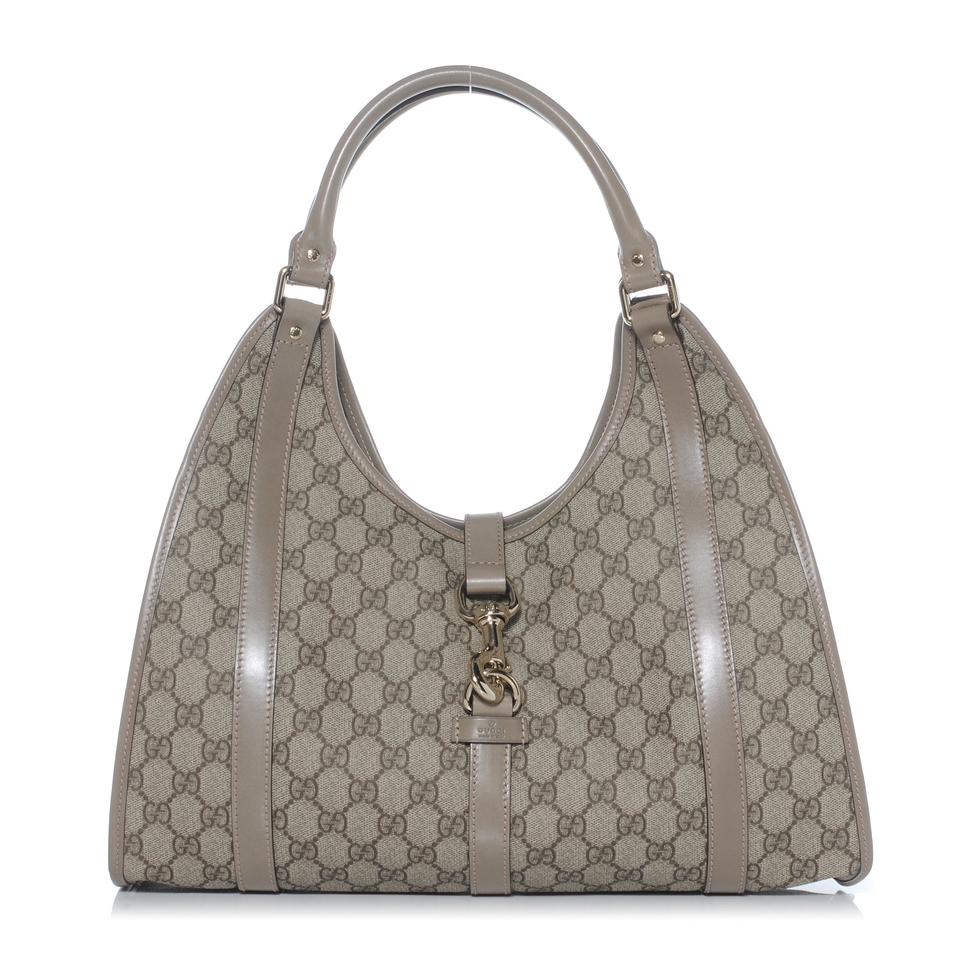 Gucci GG Plus Monogram Medium Joy Shoulder Bag Grey 1 of 9
