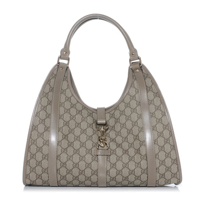 Gucci GG Plus Monogram Medium Joy Shoulder Bag Grey 1 of 9