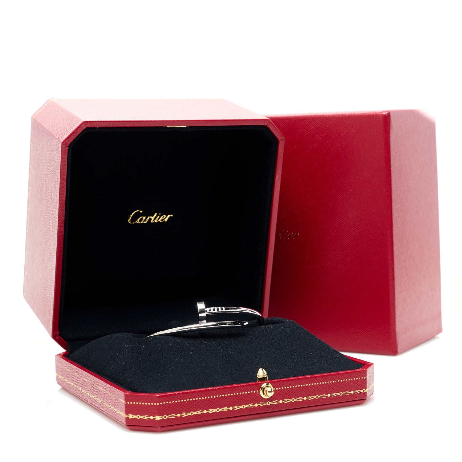 Cartier 18K White Gold Juste Un Clou Bracelet 16 4 of 4