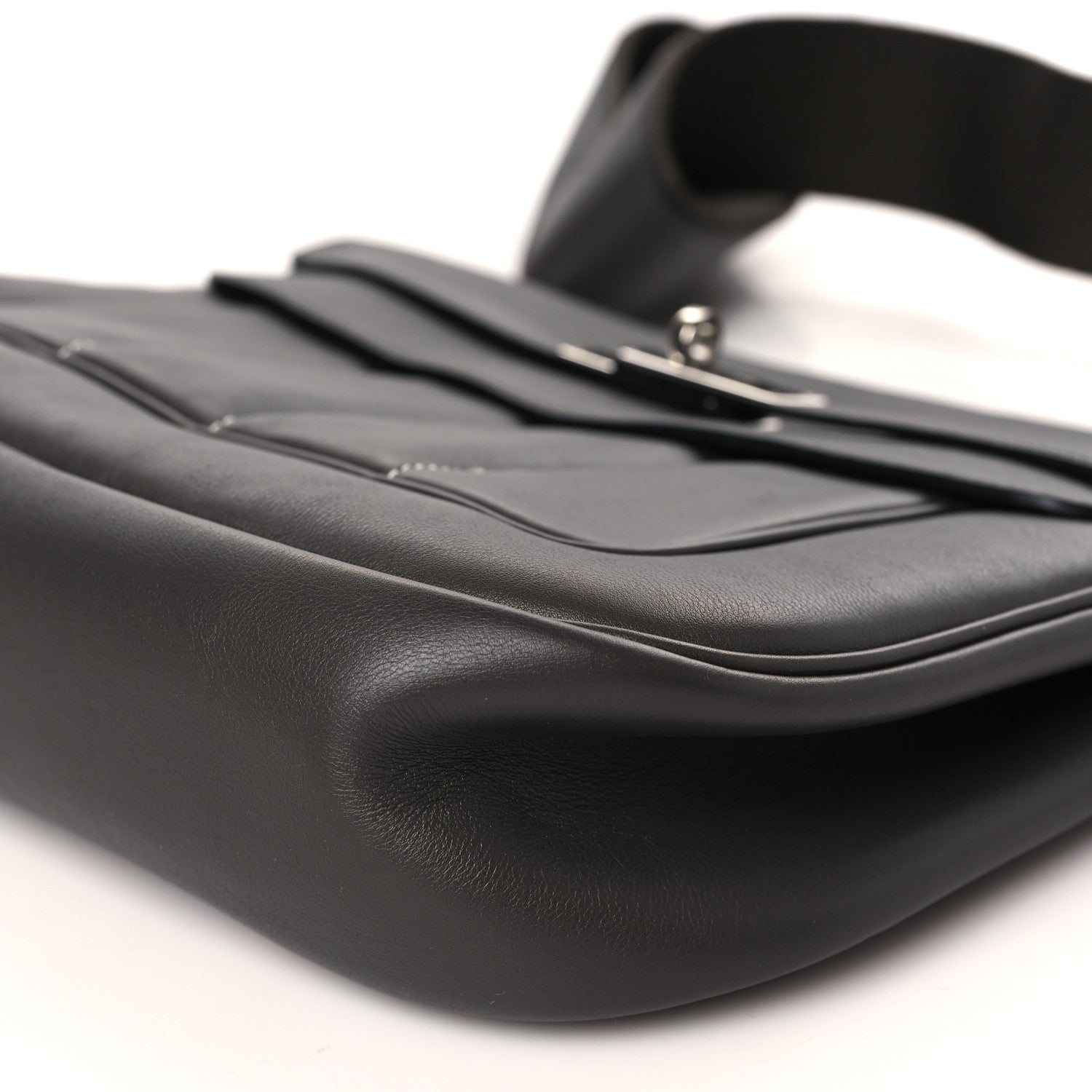 Hermes Veau Swift Sac Berline 28 Graphite Etoupe 9 of 9