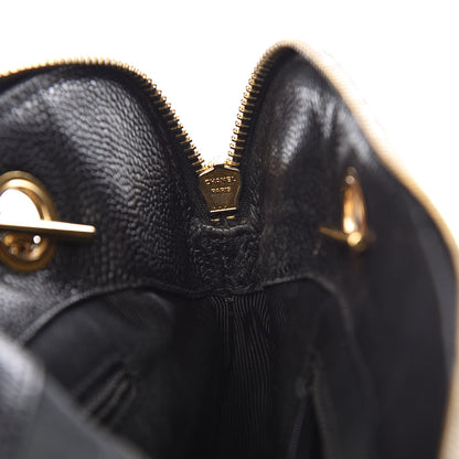 Chanel Caviar Quilted Flap Shoulder Bag Black 8 of 16