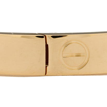 Cartier 18K Yellow Gold LOVE Single Screw Bracelet 17 7 of 7