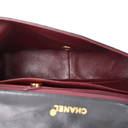 Chanel Patent Quilted Small Single Flap Black 5 of 13